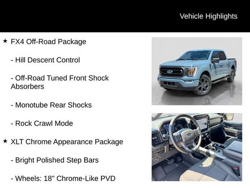 Used 2023 Ford F150 XLT w/ Equipment Group 302A High AWD/4WD image 21