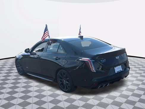 Certified 2022 Cadillac CT4 V w/ Technology Package RWD image 5