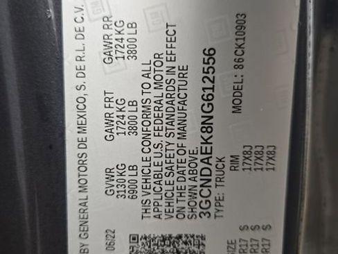 Used 2022 Chevrolet Silverado 1500 W/T w/ WT Value Package image 29