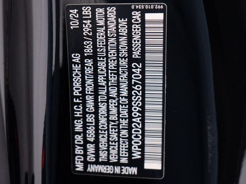 Used 2025 Porsche 911 Turbo S AWD/4WD image 53