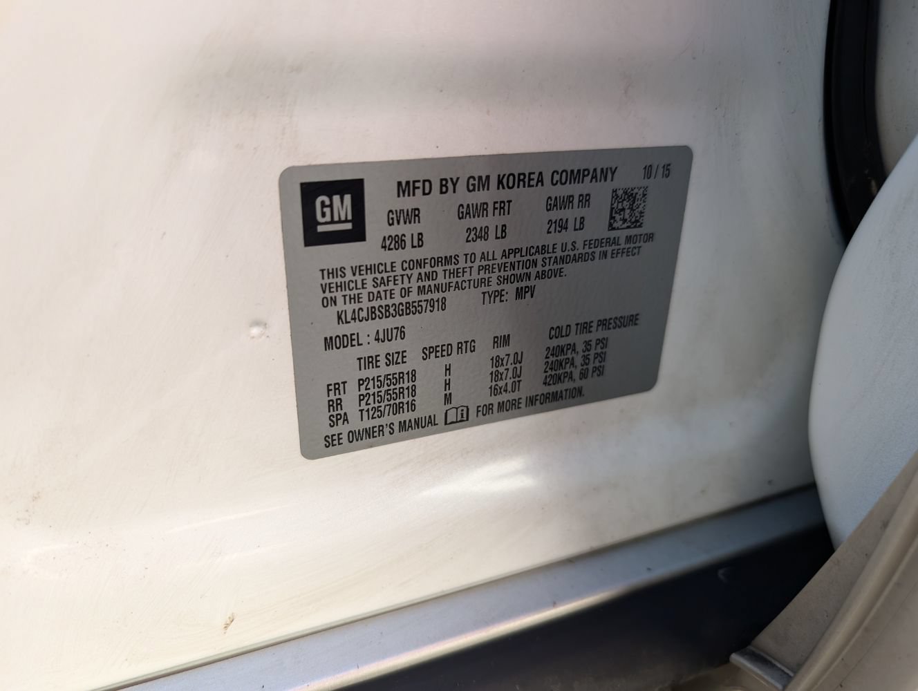 Used 2016 Buick Encore Convenience FWD image 26