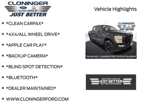Used 2022 Ford F150 XL w/ STX Black Appearance Package AWD/4WD image 3