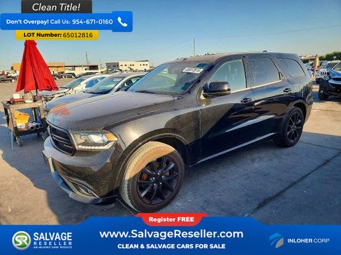 Used 2018 Dodge Durango SXT w/ Quick Order Package 2BB RWD image 1