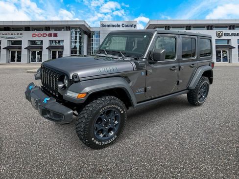 Certified 2023 Jeep Wrangler Unlimited w/ Cold Weather Group AWD/4WD image 1