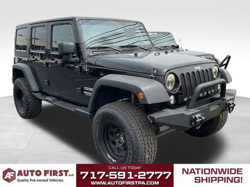 Used 2016 Jeep Wrangler Unlimited Sport w/ Quick Order Package 24S AWD/4WD image 1