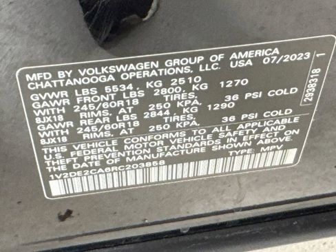 Used 2024 Volkswagen Atlas Cross Sport SE FWD image 40