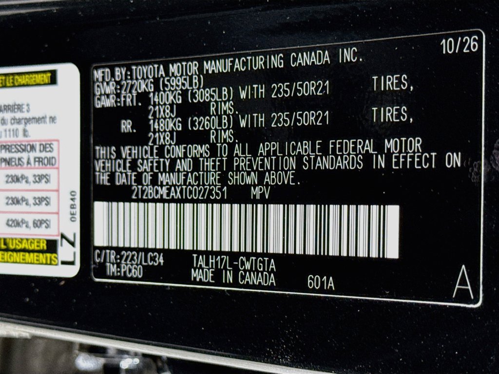 New 2026 Lexus RX 500h F Sport AWD/4WD image 24