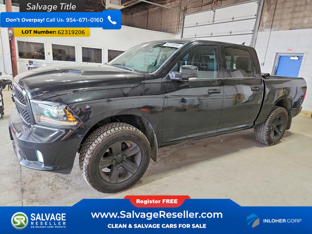 Used 2017 RAM 1500 Sport w/ Convenience Group AWD/4WD image 1