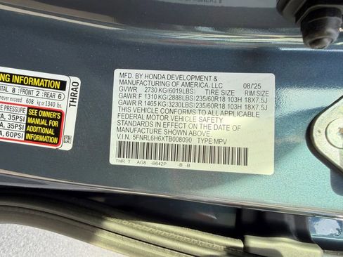 Used 2026 Honda Odyssey EX-L image 42