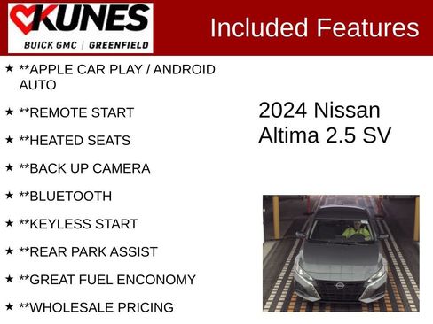 Used 2024 Nissan Altima 2.5 SV image 2