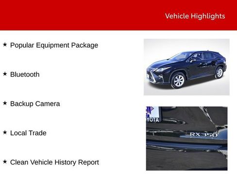 Used 2017 Lexus RX 350 FWD image 9