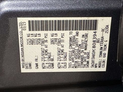 Used 2023 Nissan Rogue S AWD/4WD image 34