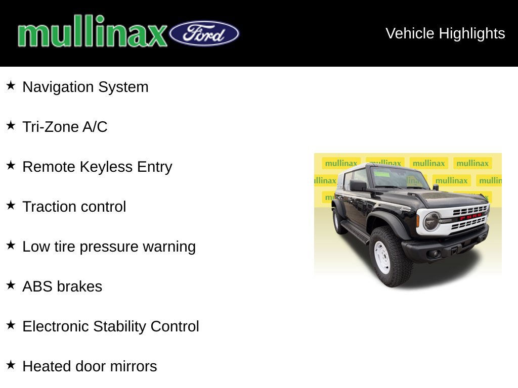 New 2026 Ford Bronco Heritage Edition AWD/4WD image 15