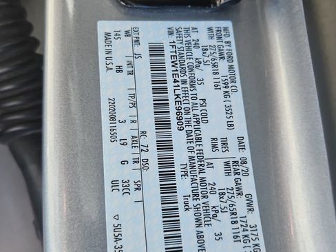 Used 2020 Ford F150 Lariat w/ Equipment Group 502A Luxury AWD/4WD image 21