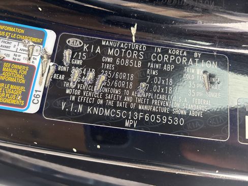 Used 2015 Kia Sedona SX FWD image 30