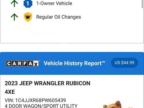 Used 2023 Jeep Wrangler Unlimited Rubicon 4xe w/ Cold Weather Group image 4