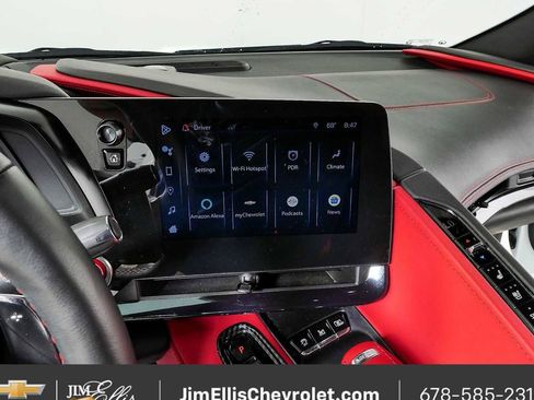 Certified 2024 Chevrolet Corvette Stingray Preferred Cpe w/ Stealth Interior Trim Package RWD image 13