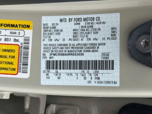 Used 2024 Ford Bronco Sport Big Bend w/ Topo Graphic Package AWD/4WD image 40