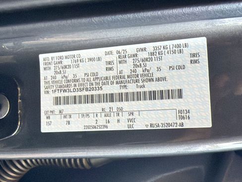 Used 2025 Ford F150 XLT w/ Equipment Group 302A MID image 19