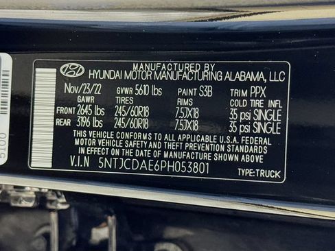 Certified 2023 Hyundai Santa Cruz SEL w/ Activity Package AWD/4WD image 47