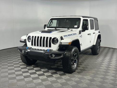 Used 2023 Jeep Wrangler Unlimited Rubicon 4xe w/ Cold Weather Group image 3