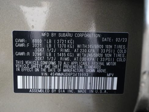 Certified 2023 Subaru Ascent Limited w/ Technology Package image 41