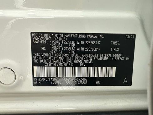 Used 2021 Toyota RAV4 XLE w/ Convenience Package AWD/4WD image 30