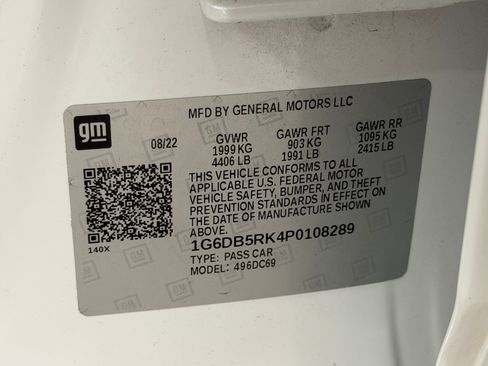 Certified 2023 Cadillac CT4 Premium Luxury RWD image 26
