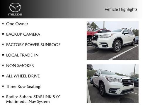 Used 2019 Subaru Ascent Touring w/ Popular Package #3 image 2