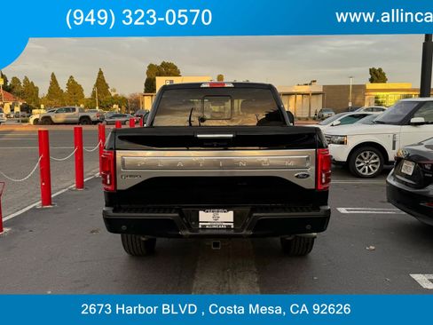 Used 2016 Ford F150 Platinum w/ Equipment Group 701A Luxury image 5