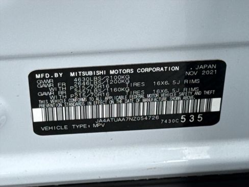 Used 2022 Mitsubishi Eclipse Cross ES AWD/4WD image 29