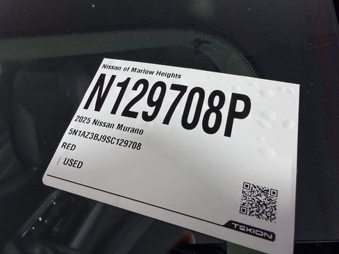 Certified 2025 Nissan Murano SV FWD image 46