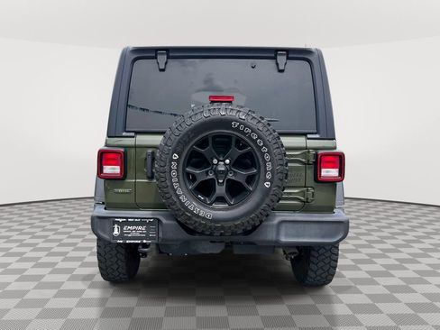 Certified 2022 Jeep Wrangler Unlimited Sport AWD/4WD image 9