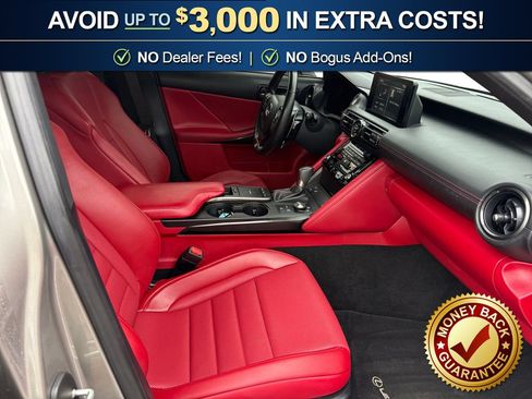 Used 2023 Lexus IS 350 F Sport w/ Memory Package RWD image 21