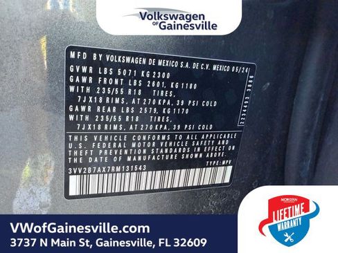 Certified 2024 Volkswagen Tiguan SE AWD/4WD image 30