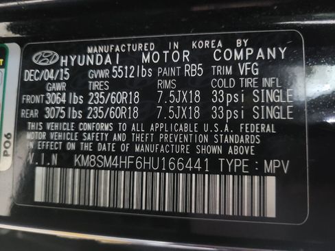 Used 2017 Hyundai Santa Fe SE image 33