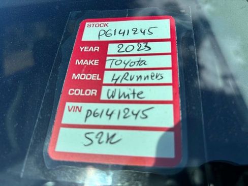 Used 2023 Toyota 4Runner SR5 AWD/4WD image 10