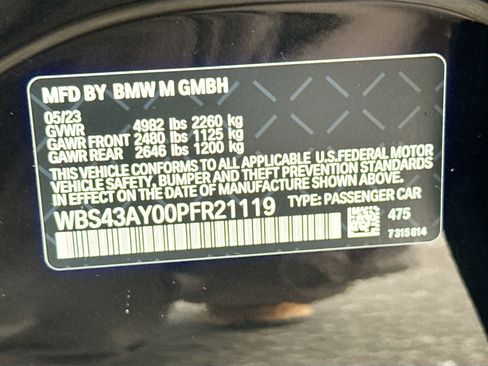 Used 2023 BMW M3 Competition w/ M Carbon Exterior Package image 44