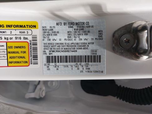 Used 2025 Ford Bronco Sport Outer Banks image 34