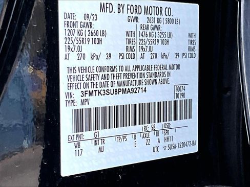 Certified 2023 Ford Mustang Mach-E Premium w/ Mustang Nite Pony Package image 31