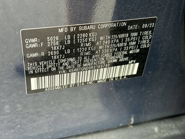 Certified 2024 Subaru Outback Limited XT AWD/4WD image 28