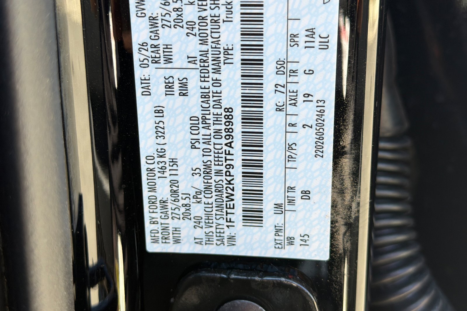 New 2026 Ford F150 STX w/ Equipment Group 200A RWD image 31