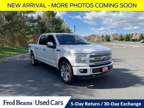 Used 2015 Ford F150 Platinum w/ Equipment Group 701A Luxury image 1