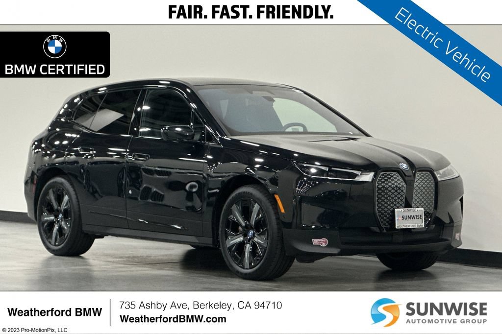 Certified 2024 BMW iX xDrive50 AWD/4WD image 1