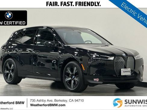 Used 2024 BMW iX xDrive50 AWD/4WD image 1