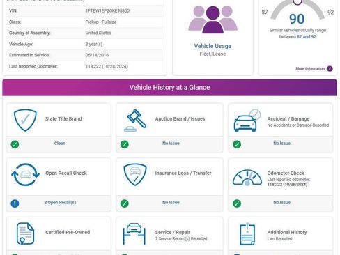 Used 2016 Ford F150 XLT w/ Equipment Group 302A Luxury image 4