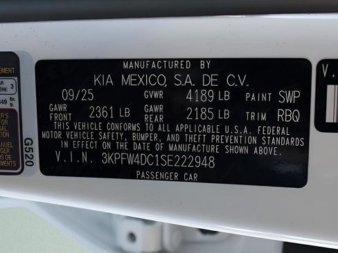 New 2025 Kia K4 GT-Line Turbo FWD image 21