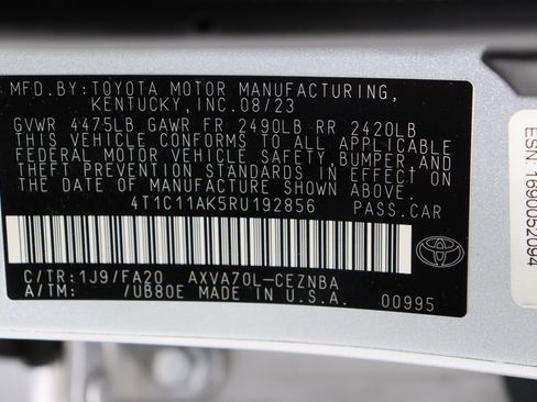 Used 2024 Toyota Camry LE image 38