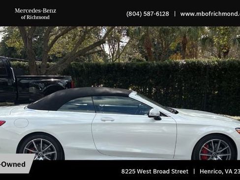 Used 2019 Mercedes-Benz S 560 Cabriolet image 3