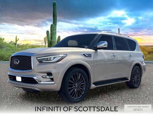 Certified 2023 INFINITI QX80 Sensory w/ Cargo Package RWD image 1